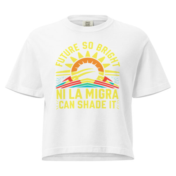 Women’s heavyweight boxy tee - Image 9