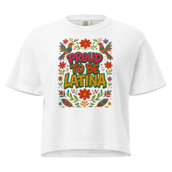Women’s heavyweight boxy tee - Image 17