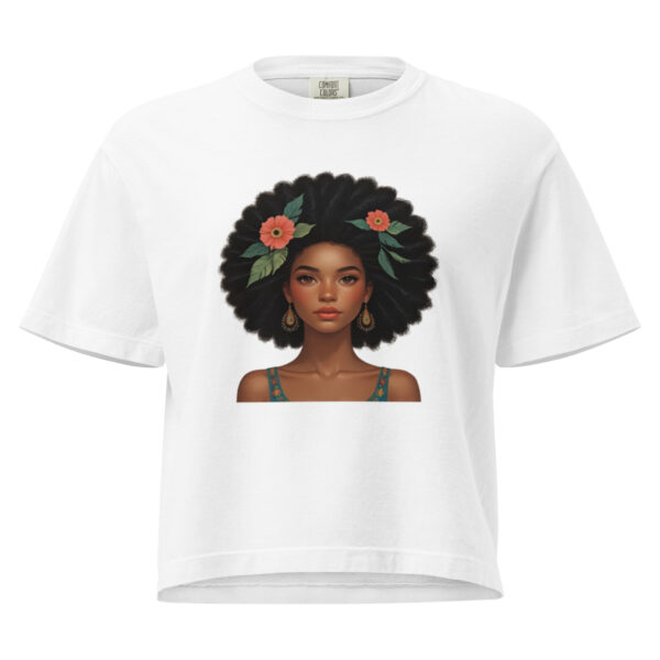 Women’s heavyweight boxy tee - Image 13