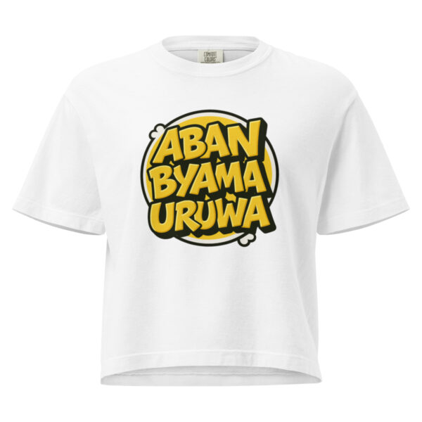 Women’s heavyweight boxy tee - Image 17