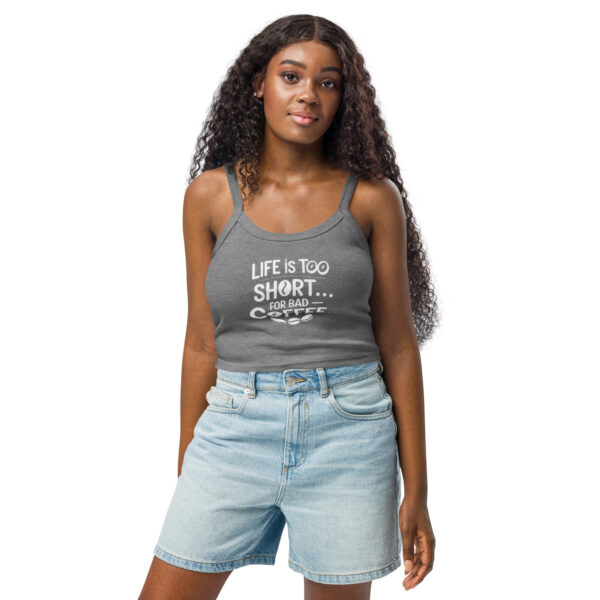 Women’s micro-rib tank top - Image 10