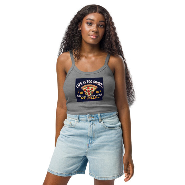 Women’s micro-rib tank top - Image 10
