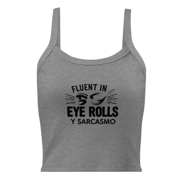 Women’s micro-rib tank top - Image 2