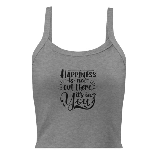 Women’s micro-rib tank top - Image 2