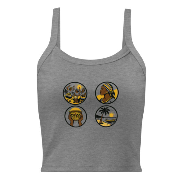 Women’s micro-rib tank top - Image 2