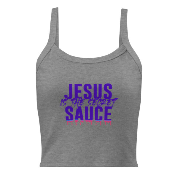 Women’s micro-rib tank top - Image 4