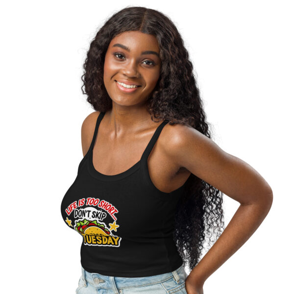 Women’s micro-rib tank top - Image 4