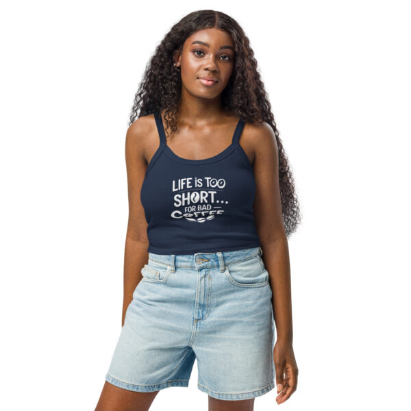 Women’s micro-rib tank top - Image 6