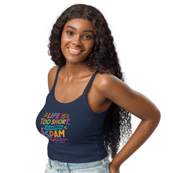 Women’s micro-rib tank top - Image 8