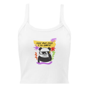 Women’s micro-rib tank top
